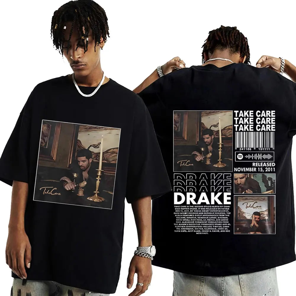 Limited Drake Take Care Album T Shirt Men